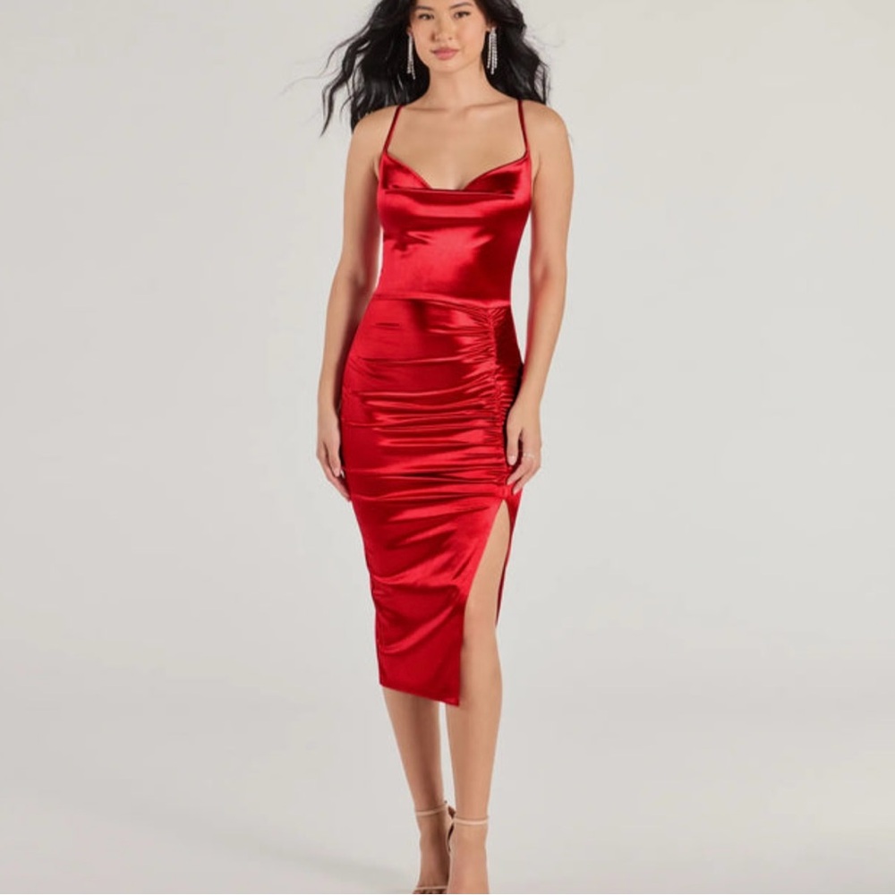 Red dress